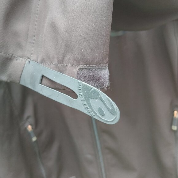 POINT ZERO Gold Edition Men's Shell Jacket Size Large Black - Picture 10 of 10